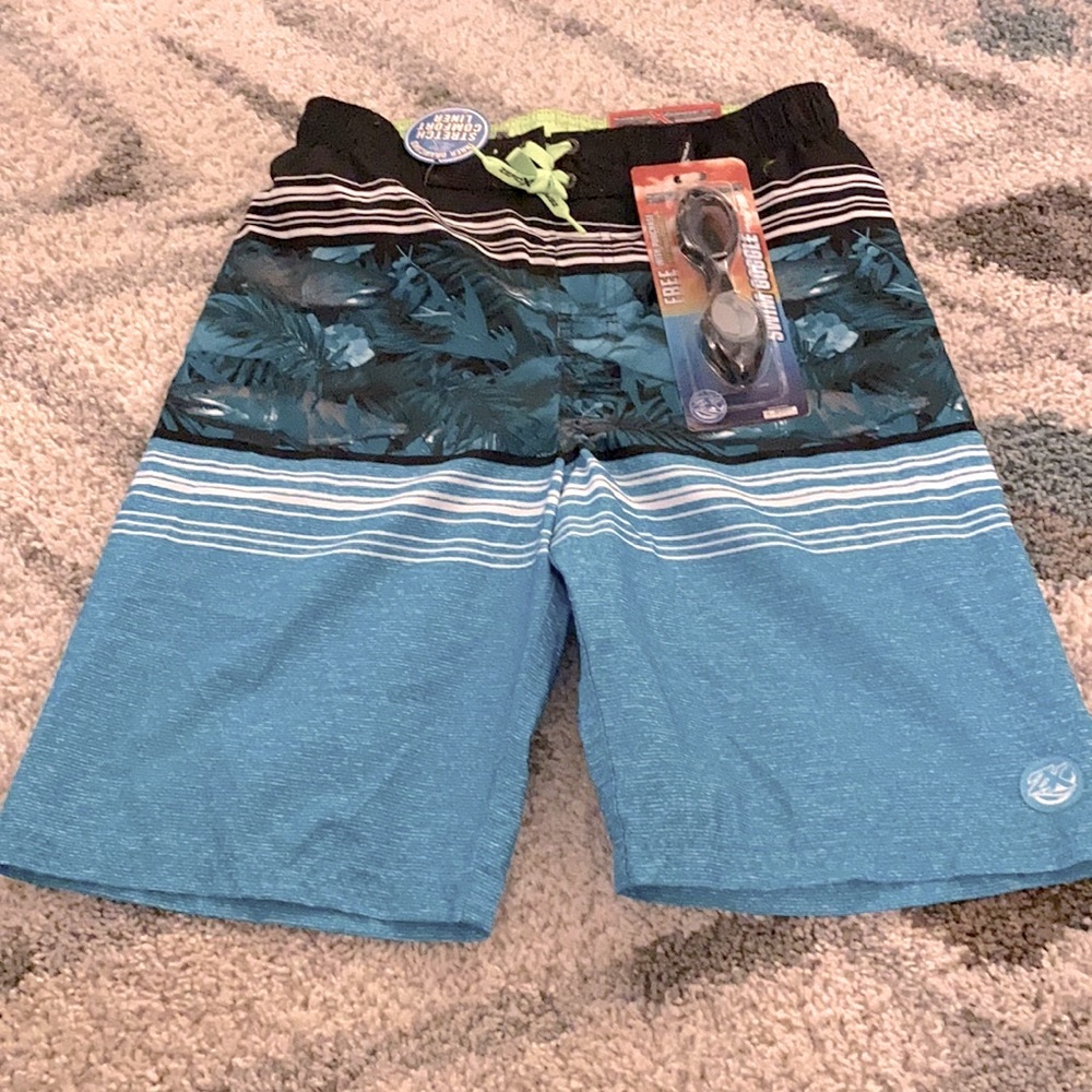 NWT ZERO XPOSUR SWIM SHORT TRUNK 18/20 XL
